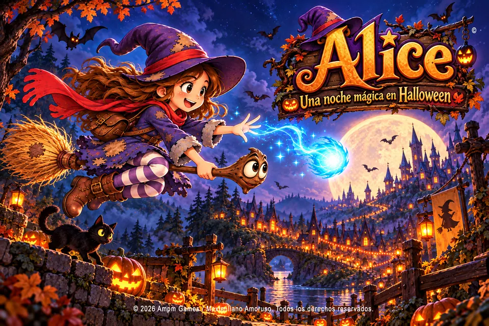 Carátula de Alice: Una noche mágica en Halloween
